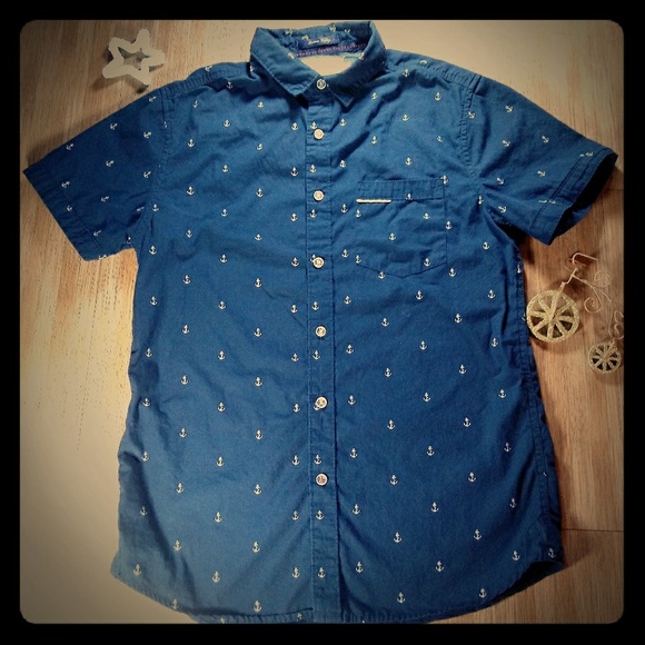 Denim & Flower Other - DENIM & FLOWER NAUTICAL SHIRT SIZE SMALL